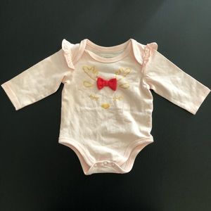 5/$25 First Impressions Reindeer Bodysuit Size NB